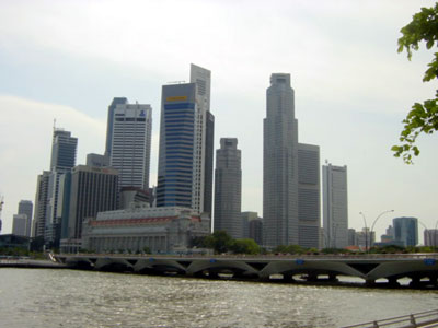 As seen from the Esplanade.