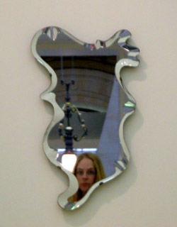 Gaudi mirror in the Musee d'Orsay.