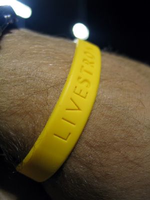 Lance Armstrong foundation bracelet